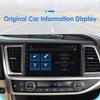 Ossuret 10.1"360 Cam Android 14 Car radio For Toyota Highlander 2014 2015 2016 - 2019 Multimedia Snapdragon 6115 Autoradio GPS Carplay
