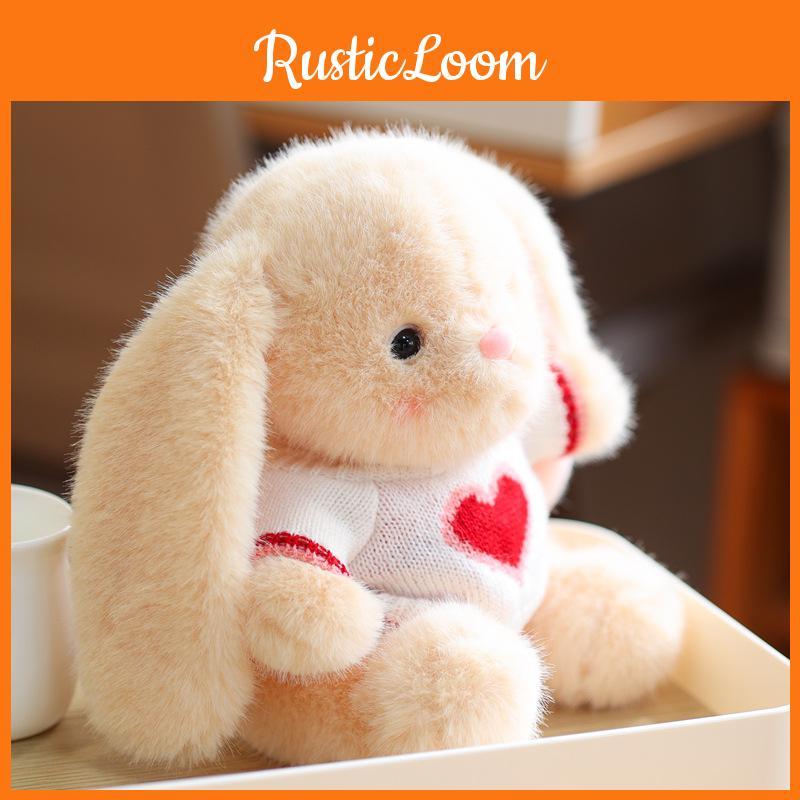 Cute Ear Drooping Bunny Plush Toy Soothing Doll Couple Bunny Birthday Gift