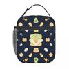 Avocado Brottasse Flasche Frühstück Isoliert Lunchtasche für Büro Kühltasche Thermisch Lebensmittelbox Tragetasche Auslaufsicher Lunchboxen Behälter