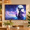 Umbreon Espeon Custom Name Diamond Painting Personalized 5D Full Drill DIY Diamond Art Home Decor