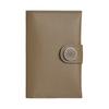 R.M.S. 7 Silberne Schnalle Evercolor Leder Kartenhalter Regulärer Partnerstil Unisex Kartenhalter Beige H084335CKAP