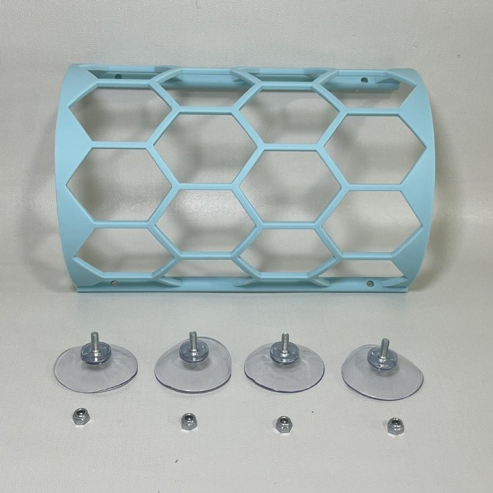 Plastic Reptile Climbing Shelf Honeycomb Design Lizard Toy Tunnel Reptile Hiding Cave Vivarium