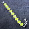 Natural Yellow Triplet Opal Gemstone 925 Sterling Silver Bracelet 7-8" l4l45
