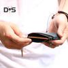 Faux Leather Coin Purse Money Bag with Zipper Closure Cash Bag Pocket Wallet for Bills Coins Keys Cards Men And Women