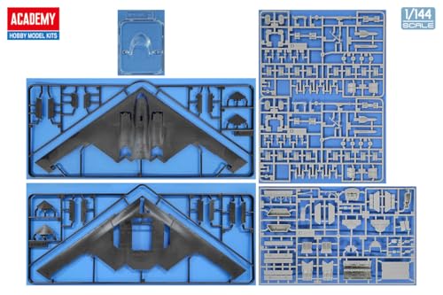 Academy 1/144 B-2A Spirit Strategic Bomber Plastic Model Kit 12645 (Airplane)