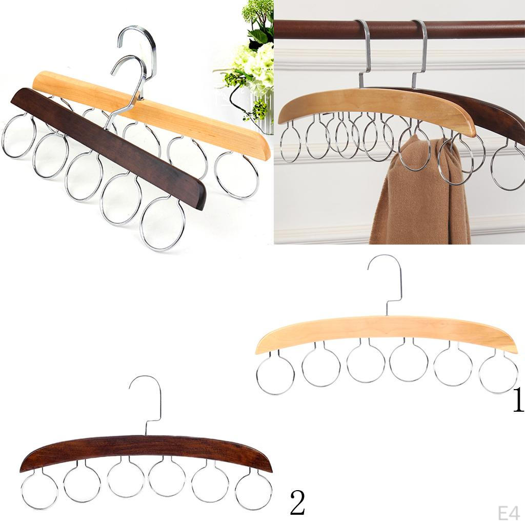 Multi Scarf Hanger Display Ties Belt Organize Storage Holder