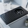 Powerful Drinkware Cleaner with Lock | Perforated Top Surface, Glass Rinser