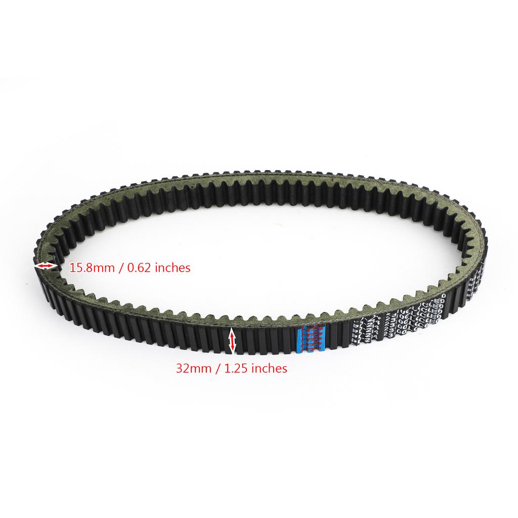 Final Drive Transmission Belt Fit for KYMCO AK550 Repl.# 23100-LGC6-E00