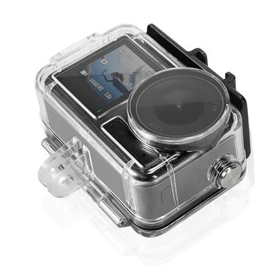 Boîtier Étanche 60M Coque de Protection de Plongée Anti-Buée Boîtier de Plongée Sous-Marine pour Accessoires de Caméra DJI Osmo Action 5 Pro/4/3