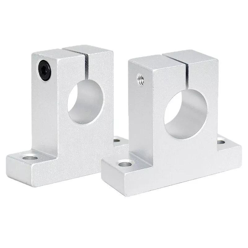 1PCS SK / SHF Linear Shaft Support Bracket Mount 8mm~60mm Bore Bar Bearing Support CNC 3D Printer Bracket