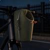 Adjustable Straps Cycle Handlebar Storage Bag Zippered Bike Frame with
