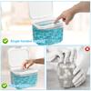 Automatic Pop-Up Dishwasher Pod Holder 2.8L/4.5L/5.5L Large Capacity Laundry Pods Household Laundry Pods Container