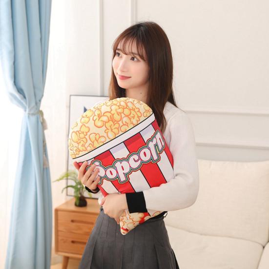 Kissen Super Weich Lebendige Form Geburtstag Geschenk Kinder Kreativ Popcorn Stoffpuppe Plüschtier Heimdeko für Schlafzimmer