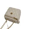 2025 Fashion New Secret Garden Camellia Quilted Chain Box Small Bag Women Mini Shoulder Crossbody Bag