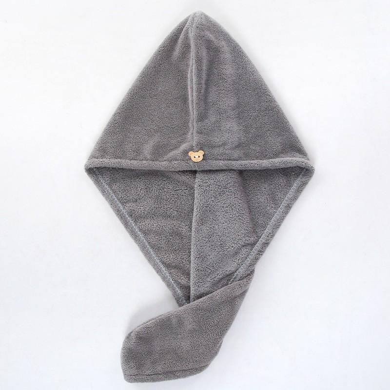 

Women s bathroom with hair button cap towel care capsuperfine fiber super absorbent towelsuitable for family use