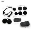 MAXWIN Motorcycle Helmet Speakers, Bluetooth 5.3 Wireless Earphones, Up to 55 Hours Playback, HiFi, ENC Noise Cancellation, IPX6 Waterproof, Japanese