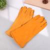 1Pair Heat-Proof Metal Welding Protector Gloves Cowhide Flame-Retardant Welding Work Gloves Mechanic Gloves Tools