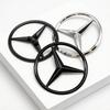 Chrome Black Rear Star Badge For Benz W205 A2058174500 Mercedes Logo W177 W176 GLA GLC GLE A1778170100 Auto Tuning Accessories
