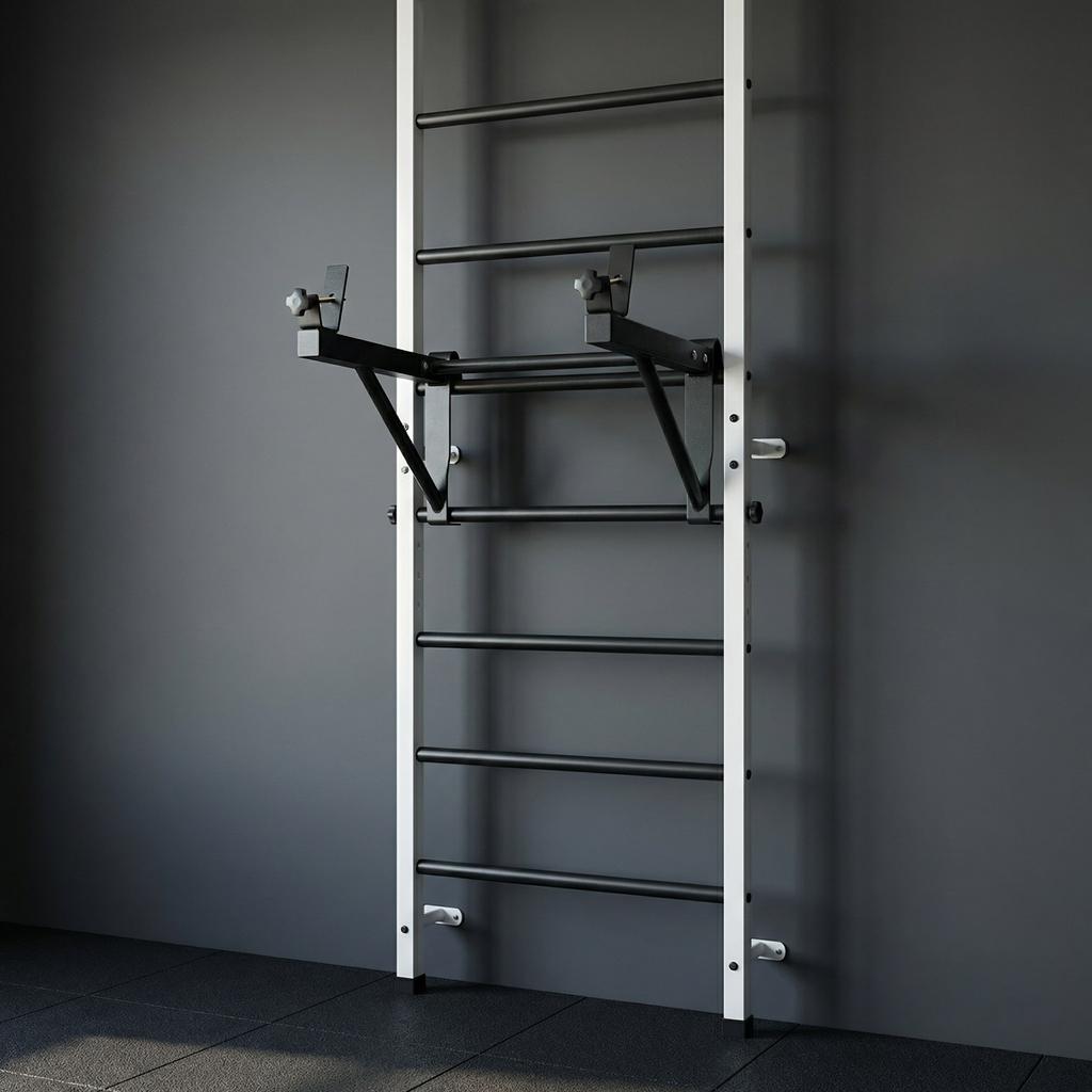 Suspended Barbell Rack - Black