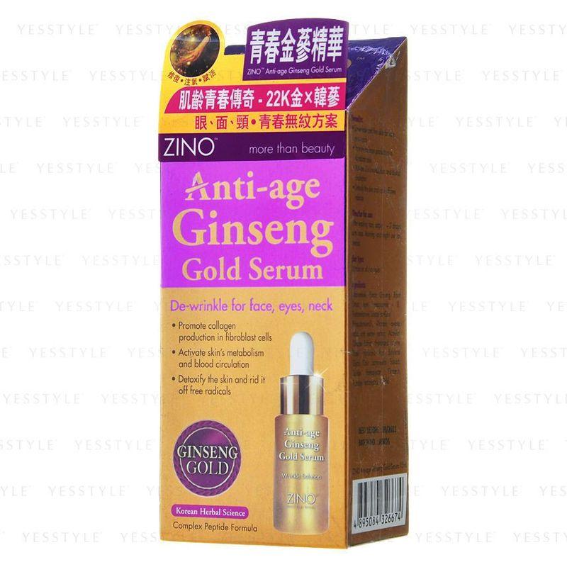 Zino - Anti-Age Ginseng Gold Serum