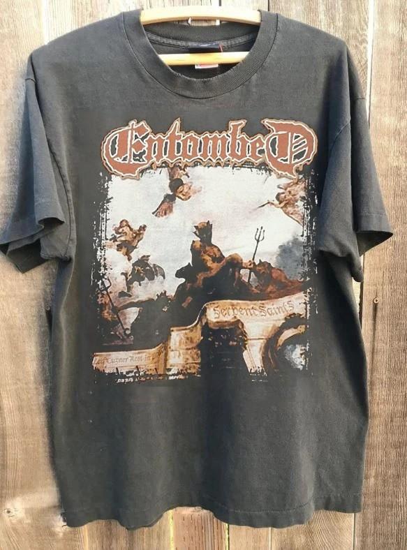 Entombed Band Rock Metal Band Rare Design T shirt 2025 tee NH24852 Unisex T-Shirt XXXXL