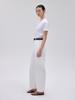Kelidu Rivet Line Core Straight Pants_White