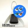 2 Pack Space Efficient Cleaning Set Not Slip Handle Dense Design For Desktop Small Districts Maintenance