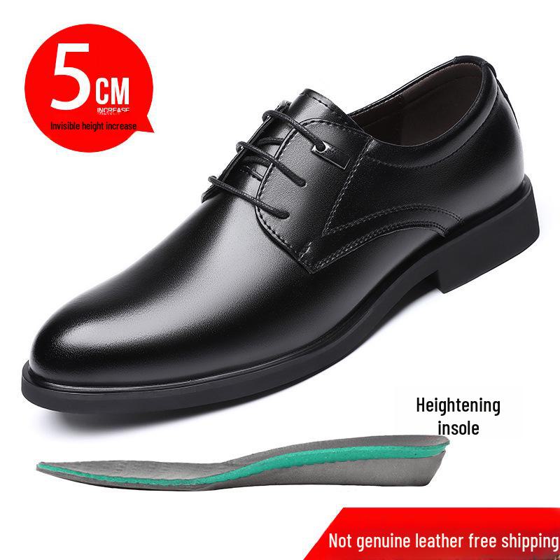 Herren Leder Business- & Hochzeitsschuhe: Größen 35-49, Rutschfest