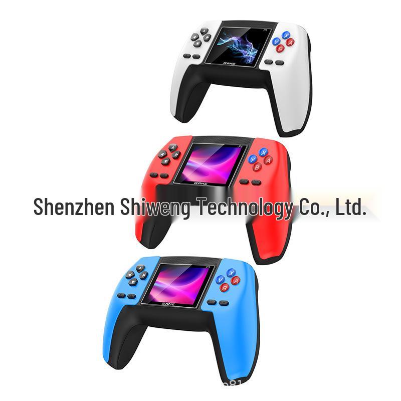 

P5 Handheld Game Console: 520-in-1 Educational Puzzle & Adventure Toy for Kids P5 Single Player синий