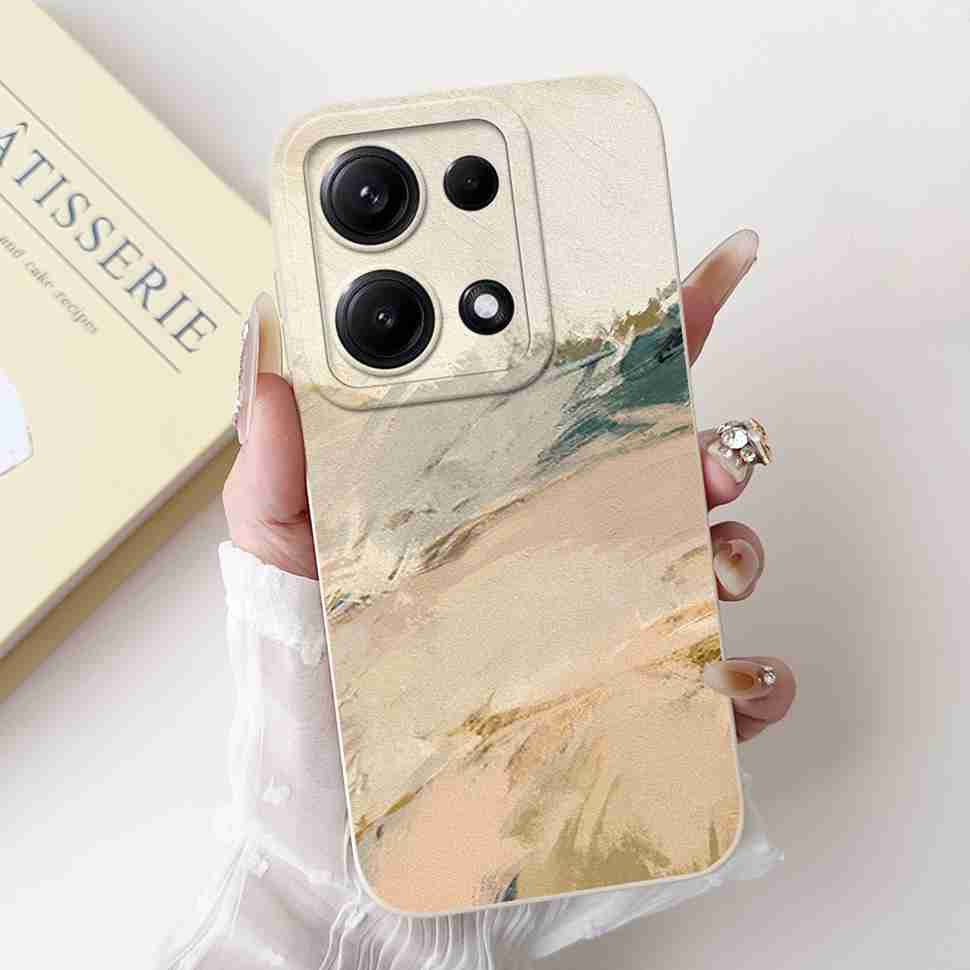 Simple Silicone Case For Redmi Note14S 4G Cute Panda Rabbit Shockproof Back Cover Note14 For Xiaomi Redmi Note 14 14S Cases