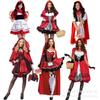 New Little Red Riding Hood Costume, Castle Queen Costume, Halloween Cosplay Uniform Adult Cosplay Costume