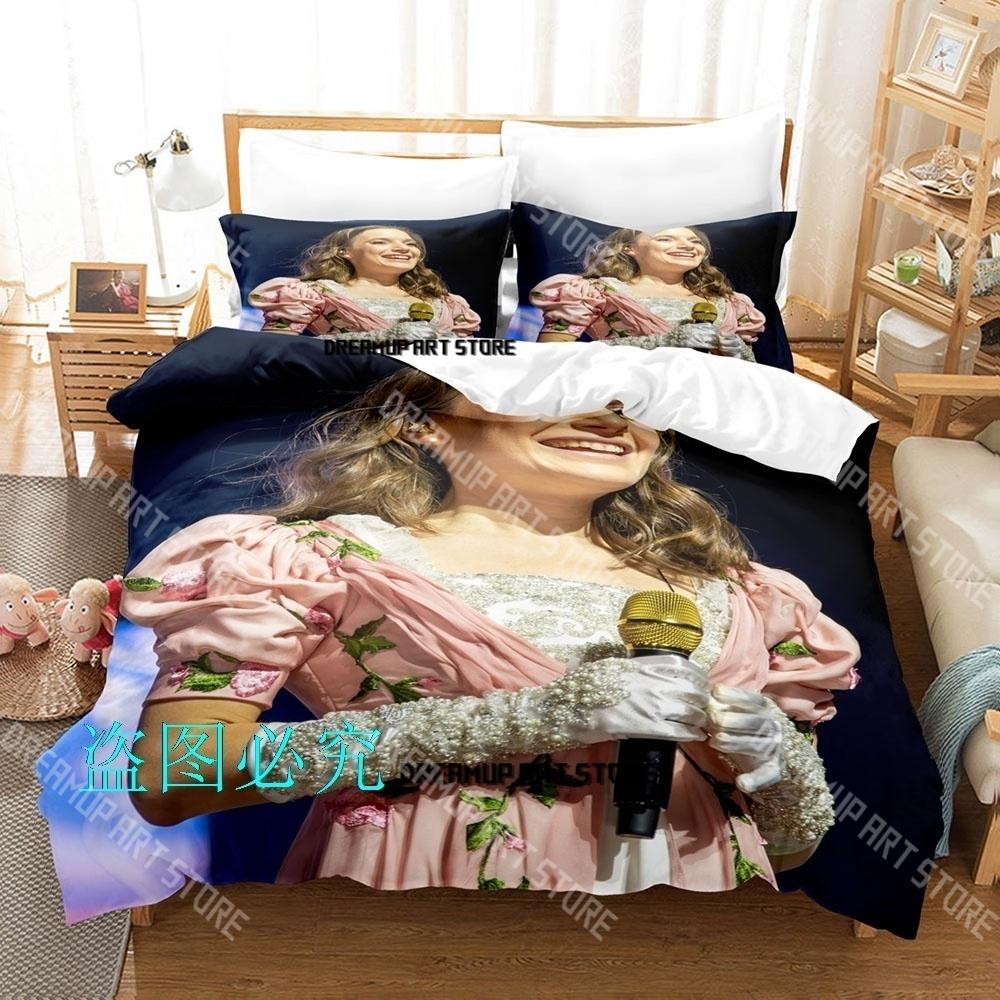 Fashion Sanah Singer Bedding Set Single Twin Full Queen King Size Bed Set Kids Bedroom Duvetcover Sets Bed Sheet Set
