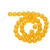 10mm Jewelry DIY Stone Bead Delicate Necklace Bracelet Handicraft Making Beads for Jewelry StoreOrange
