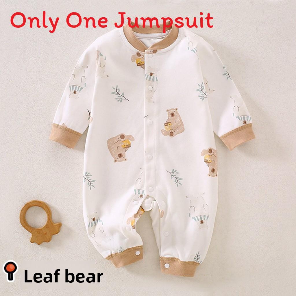 Baby Cotton Onesie With Antibacterial Fabric For Newborns And Infants
