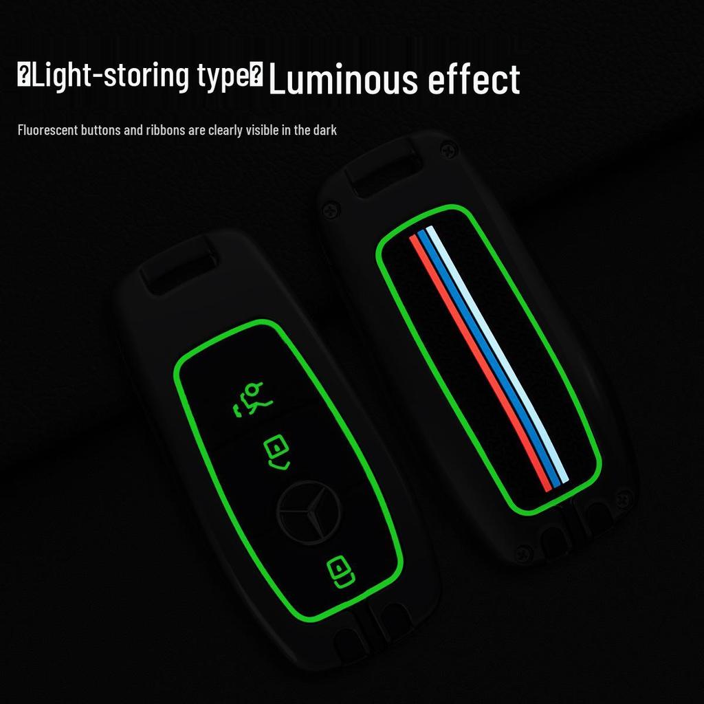 Étui et Coque de Clé Compatibles Mercedes-Benz E300L C260L A200L Classe S GLB220 GLC GLE GLA