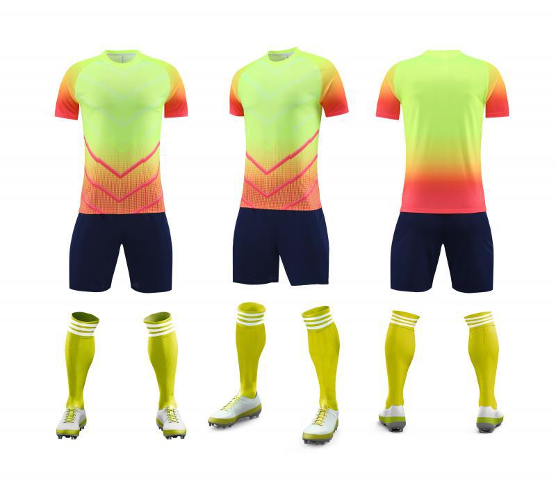 Adult Children's Professional Football Training Kit Short Sleeve Quick-Drying Breathable Game Kit Jerseys Sportswear