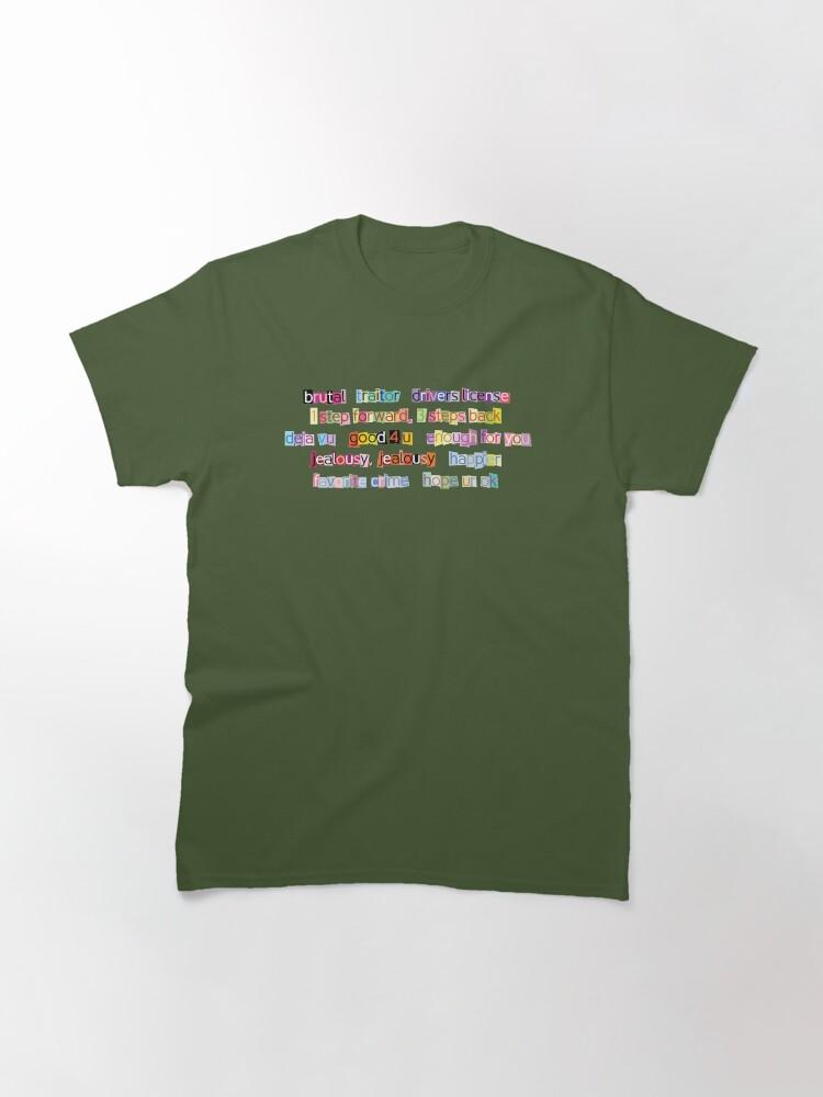 Sour Song Titles Classic T-Shirt