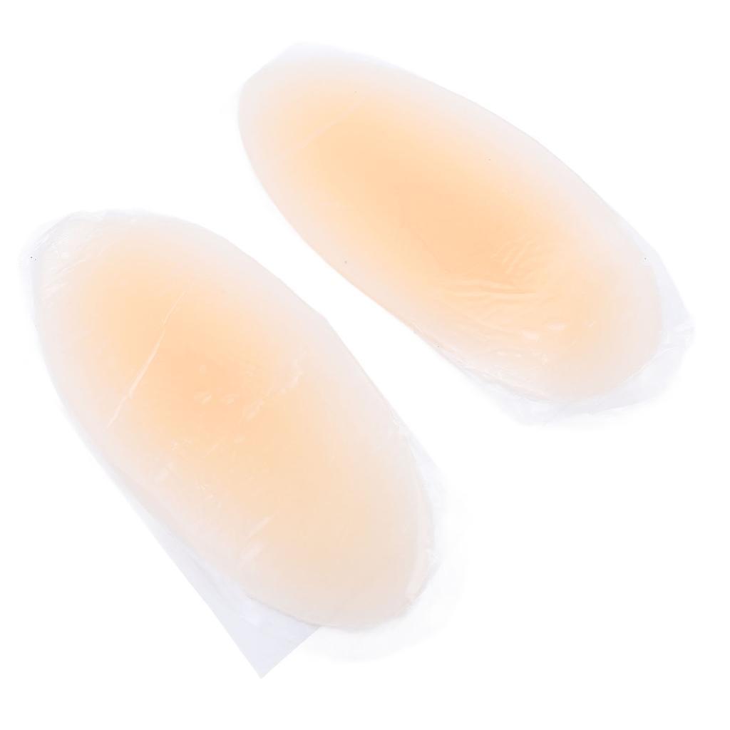 1 Pair Adhesive Calf Pads Anti Allergic Soft Waterproof Skin Friendly Lifelike Silicone Calf Corrector for Crooked Thin Skinny Legs