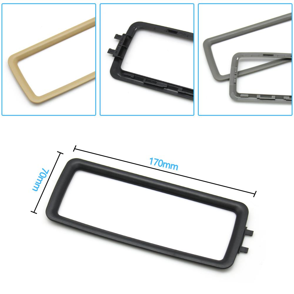 Car Left Right Sun Shade Visor Mirror Makeup Cosmetic Mirror Holder Outer Surrounding Cover For Porsche Panamera 970 2010-2016