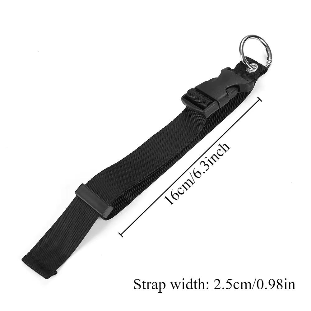 Portable Travel Luggage Strap with Carabiner Hook