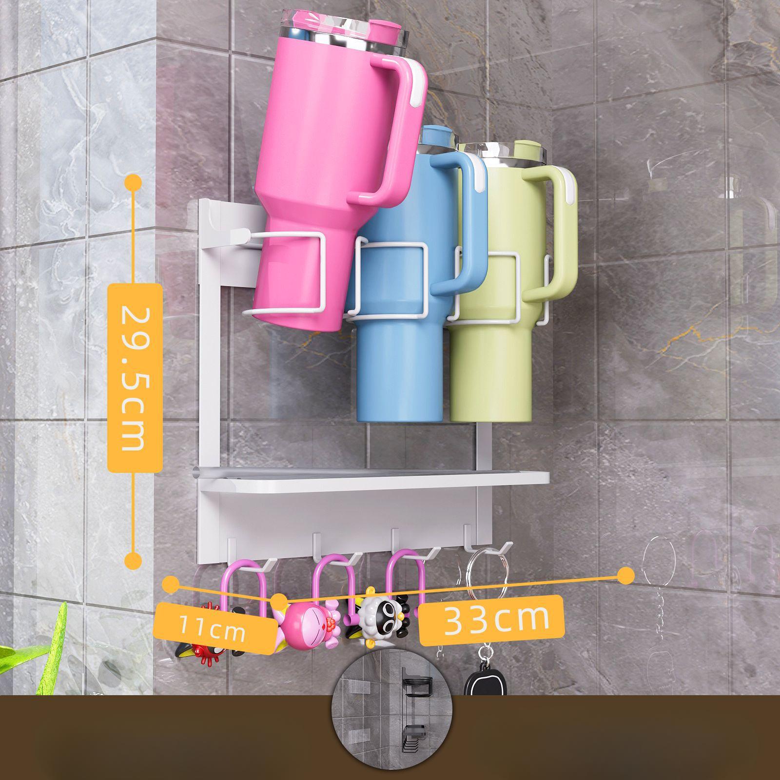 

Новый Подстаканник для воды Магнитный держатель для хранения Хранение чашек Подстаканник для дома/кухни