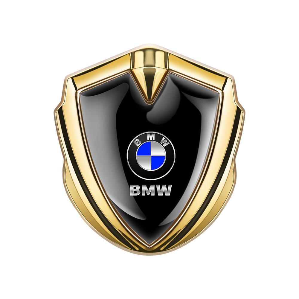 1pc 3D Metal Car Side Fender Shield Emblem Badge Logo Sticker For BMW M E46 E90 E60 F30 E39 F10 E87 E36 F20 E34 Auto Accessories