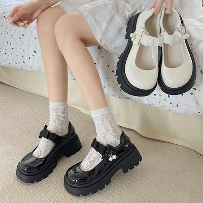 Sweet Lolita Cute Little Leather Shoes Summer and Autumn Korean Version Light Mouth Non-slip Outer Wear Skirt Mary Jane Shoes