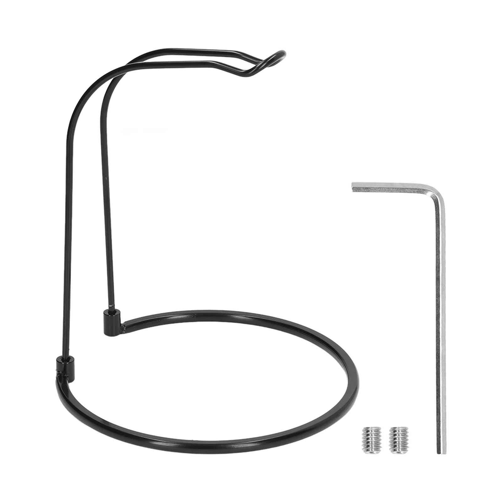 

Spinning Reel Rack Stainless Steel Short Type U Shaped Upper Frame Round Base Lightweight