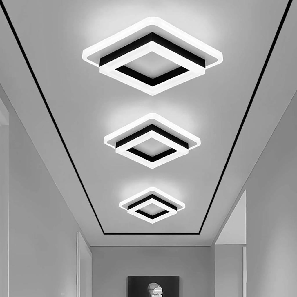 Modern LED Ceiling Light Copper Lamp For Bedroom Living Room Wall Lamp Light Nordic Entryway Corridor Aisle Decor Fixture