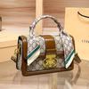 New Fashionable and Versatile High-end Casual Leather Single Shoulder Crossbody Small Square Bag Trend