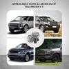 4PCS Car Top Front Skid Plate Bolts, Automotive Replacement Bolts, 12 mm Hex Head Stainless Steel Skid Plate Screws Replacement for 4Runner FJ
