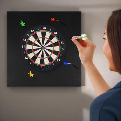 Dartboard Wall Protector Self-Adhesive Felt Wall Protector Spliced Wall Border for Professional Darts Dart Board Accessories