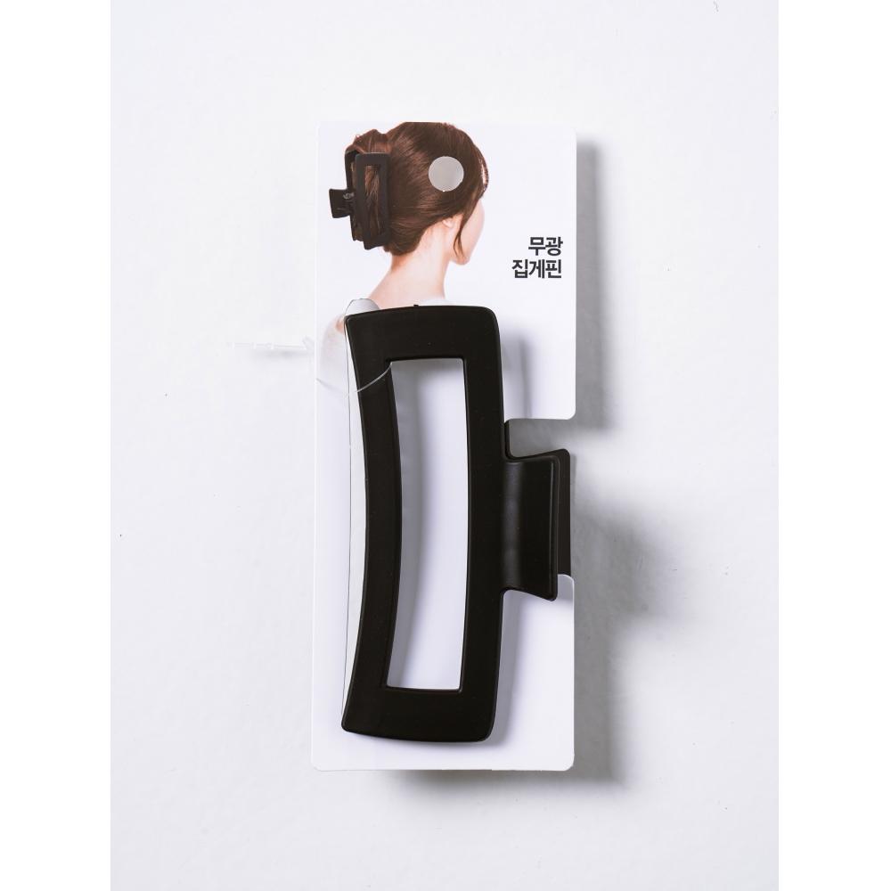 Daiso Square Large Clip Black