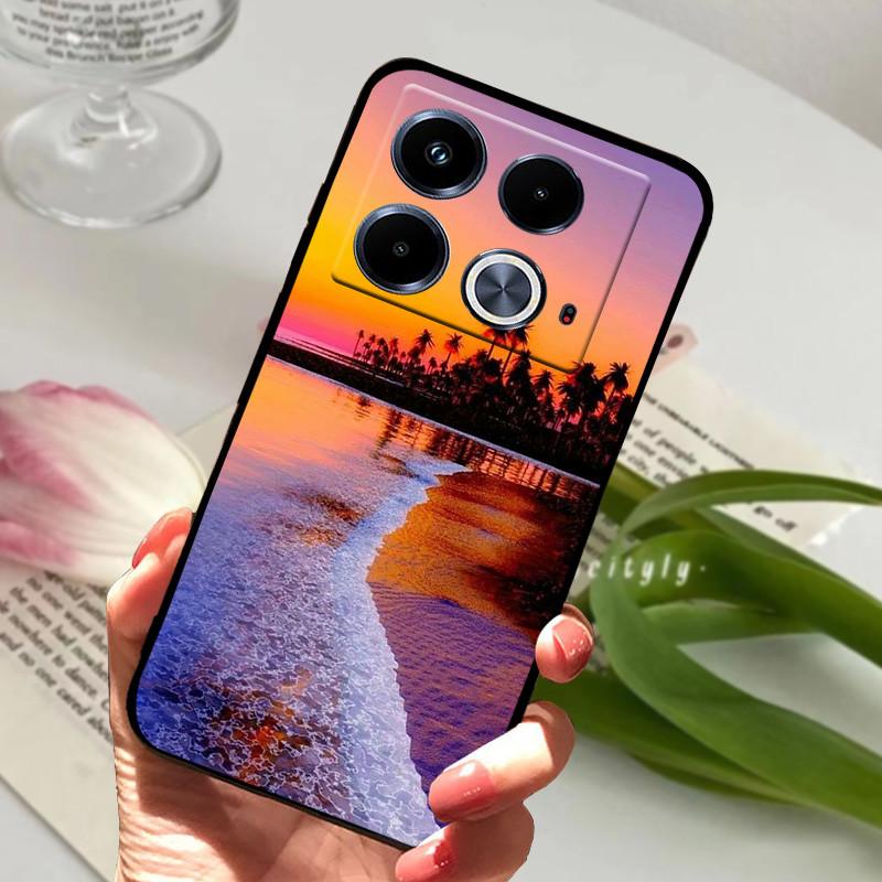 For Infinix Note 40 Case animal Silicone Soft TPU Back Covers For Infinix Note 40 Pro 4G 5G 40 Pro Plus Case Protective Funda